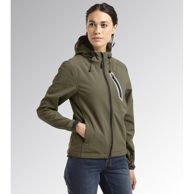 GIACCA SOFTSHELL SAIL DIADORA UTILITY VERDE