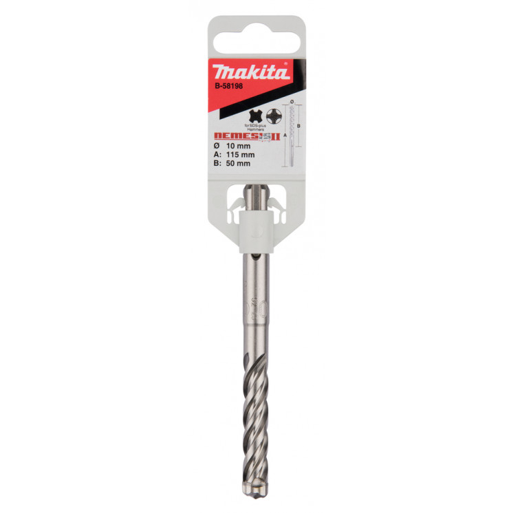 PUNTA SDS-PLUS NEMESIS Ø10x115 MAKITA                  ACC