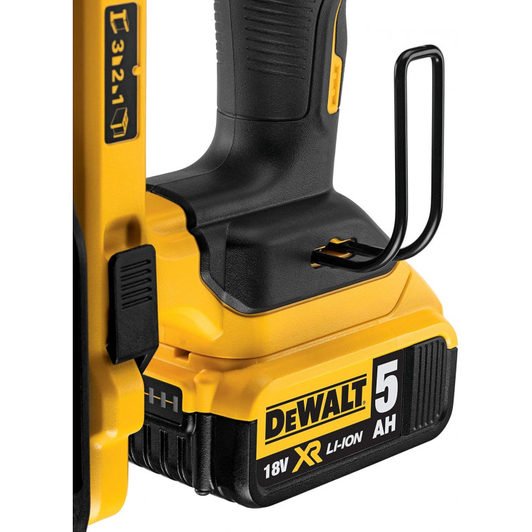 CHIODATR. X CEMENTO DCN890P2 DEWALT 18V XR BL MOTOR - LUNGH. CHIODI 13-57MM C/2 BATTERIE (18V 5.0AH) + CB