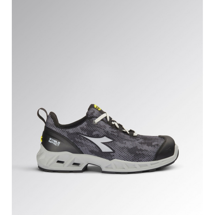 Scarpa bassa shark stable S1PS Diadora Utility grigio/nero