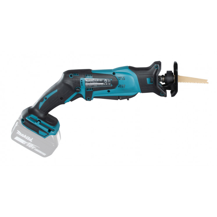 SEGHETTO DIRITTO DJR183Z MAKITA 18V / 0-3.000 c/min - CORSA: 13MM (CORPO MACCHINA, SENZA CASSETTA)