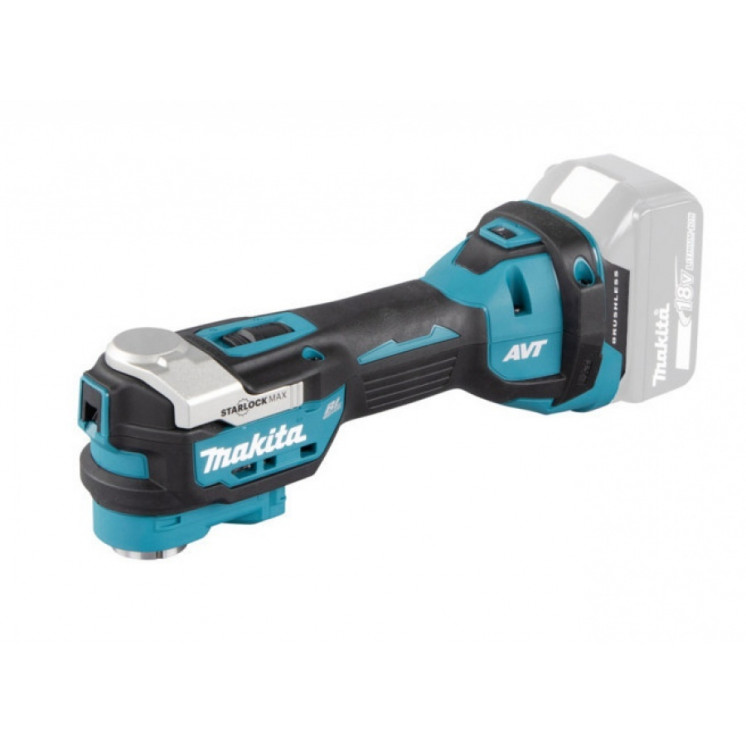 KIT MAKITA: DHP486 TRAPANO AVVIT. PERCUSSIONE + DTD153 AVVITAT. IMPULSI + DGA513 SMERIGL. ANGOL. + DTM52ZJX1 MULTIFUNZ. + DHR243