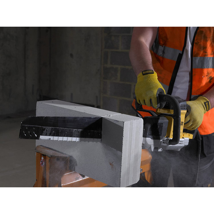 SEGA ALLIGATOR DWE398-QS DEWALT 1.700W - LAMA POROTON CL20 (corsa 40mm - lungh. 430mm)