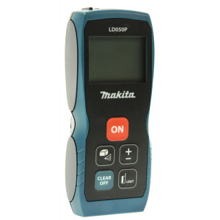 MISURATORE LASER LD050P MAKITA, RANGE MISURAZ. 0,05 - 50m / IP54 / 5 MISURAZ. DI MEMORIZZAZIONE             (P.V.)
